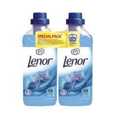 Pachet Balsam de rufe Lenor Spring, 2 x 1.9 l foto