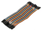 Cablu Conectare 150mm Mama-Mama 40 PIN Multicolor
