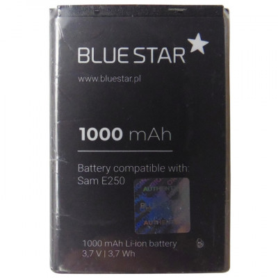 Acumulator Blue Star Li-Ion 1000 mAh pentru Samsung E250, X200, E900 foto