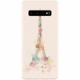Husa silicon pentru Samsung Galaxy S10, Eiffel Tower 001