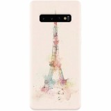 Husa silicon pentru Samsung Galaxy S10 Plus, Eiffel Tower 001