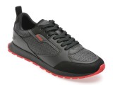 Cumpara ieftin Pantofi sport HUGO negri, 6205, din material textil