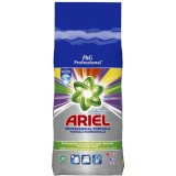 Detergent de rufe pudra Ariel Professional Color 9kg, 120 spalari