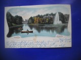 HOPCT 432 R GRADINA MARE DRESDA/DRESDEN 1904 GERMANIA CROMO LITHO -CIRCULATA