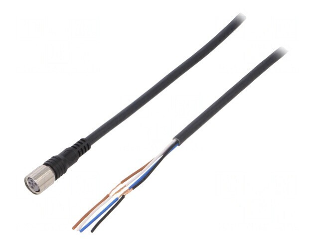 Cablu de Conectare M8 4PIN 5m PVC