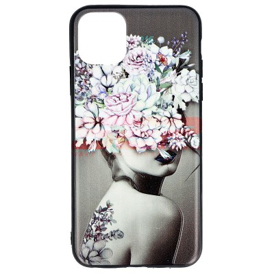 Toc TPU+PC UV Print 3D Apple iPhone 11 Pro Max Lady foto