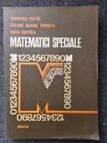 MATEMATICI SPECIALE - Pavel, Tomuta