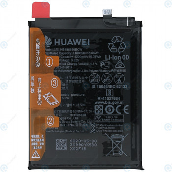 Baterie Huawei P40 Lite (JNY-L21A JNY-LX1) HB486586ECW 4200mAh 24023099 foto