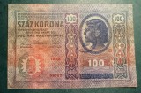 100 de coroane imperiul Austro Ungar Timbru special Romania