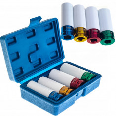 Set profesional de capace pentru jante de aluminiu 4 buc. 1/2 "