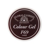 Cumpara ieftin Gel color unghii, vopsea de arta, seria Rose Red, Global Fashion, 5gr, F69