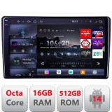 Navigatie VW Touareg 2002-2010 Android radio gps internet 8 core QLED 2K 16+512GB 360 Edotec