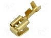 Terminal tip plat, pentru surub {{Orificiu pentru &amp;amp;#351;urub}}, BM GROUP - BM 01298 foto