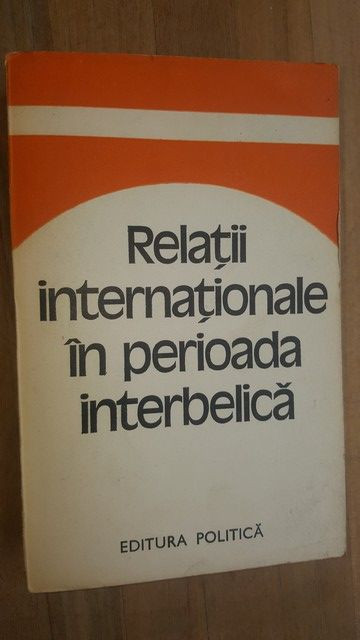 Relatii internationale in perioada interbelica Studii