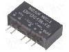 Convertor de tensiune, DC-DC, intrare 10,8...13,2V DC, iesire 15V DC, putere 1W, MEAN WELL - DPU01M-15