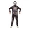 Costum Halloween Copii, model Schelet, Alb/Negru, marime unica