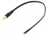 Cablu Alimentare DC 0,2m Negru