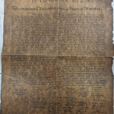 Declaratia de independenta a Statelor Unite ale Americii
