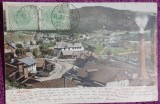 Carte Postala, Busteni, vedere generala, 1905