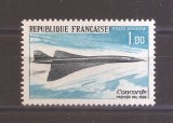 Franta 1969 - Primul zbor al &bdquo;Concorde&rdquo;, MNH, Nestampilat