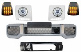 Bara fata Mercedes G-Class W463 1989-2012 G65 Design cu faruri DRL LED