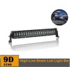 9D LED BAR Lumini Proiector Lampa de lucru 63cm Hi/Lo 12800Lm 160W 10-30v Auto SUV Off Road