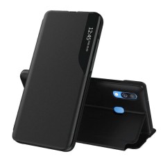 Husa Samsung Galaxy A40 Eco Leather View flip tip carte, negru foto