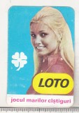 bnk cld Calendar de buzunar 1986 - Loto Pronosport - Loto