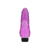 Vibrator Realist Loving Joy 18cm, Violet, Gros cu Vene, Vibratii Puternice - Sexshop