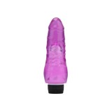 Vibratoare realiste - Loving Joy Vibrator Realist 18 cm Violet Mai Gros cu Vene in Detaliu si Vibratii Puternice
