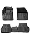 Set covorase auto din cauciuc tip tavita Peugeot 3008 II 2016-