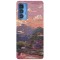 Husa compatibila cu Motorola G20 model mountain train, Silicon, TPU, Viceversa