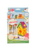 Mini casuta pasarilor cu floricele PlayLearn Toys