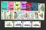 Lot Filatelic Jersey Timbre Vechi Golf Harry Vardon Corăbii Vapoare Casa Regală Hartă Ștampilate Neștampilate - A810