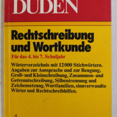 SCHULERDUDEN - RECHTSCHREIBUNG UND WORTKUNDE , von PAUL GREBE , 1969