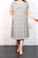Rochie de vara matase cod RVM 010Marimea