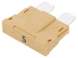 Siguranță auto 5A 80VDC 19mm UNIVAL