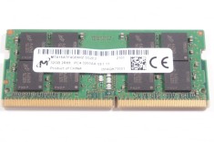 Memorie Ram Laptop Micron 32GB, DDR4, 2Rx8, PC4-3200AA, 3200Mhz, MTA16ATF4G64HZ-3G2E2, PC4-21300, CL19, 1.2V, Non-ECC, sodimm, 260 pini