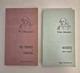 Teatru William Shakespeare Furtuna / Macbeth Doua volume Editie bilingva