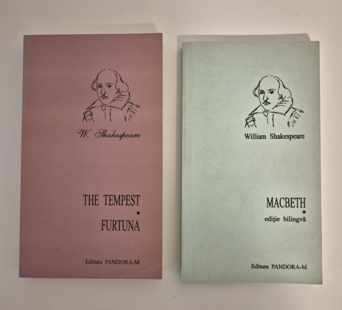 Teatru William Shakespeare Furtuna / Macbeth Doua volume Editie bilingva