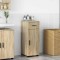 vidaXL Dulap de Baie Stejar sonoma 30 x 35 x 80 cm Lemn compozit 883326