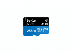 Card de memorie Lexar 633X 256GB MicroSDXC Clasa 10 UHS-I U3 foto