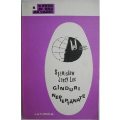 Ganduri nepieptanate &ndash; Stanislaw Jerzy Lec (coperta putin uzata)