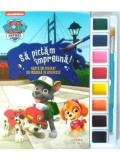 Cumpara ieftin Sa pictam impreuna! Carte de colorat cu pensula si acuarele. Paw Patrol/***