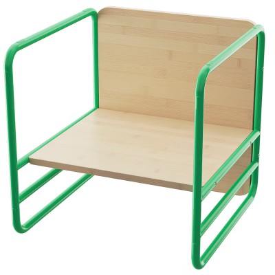 Scaun/masa multifunctionala pentru copil, Verde foto