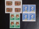 1974 -Diverse serii (bloc de 4)