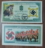 WW2 bancnota fantezie 500 lei 1934