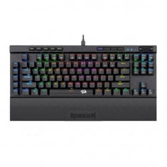 Tastatura gaming mecanica Redragon Magic-Wand neagra iluminare RGB foto