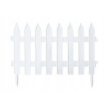 Gard Gradina Decorativ Plastic Alb, 3.2m x 35cm, Set 7 Bucati, Artool, Montaj Click, Rezistent Intemperii