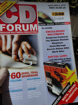 Revista CD FORUM - aprilie 2004 foto